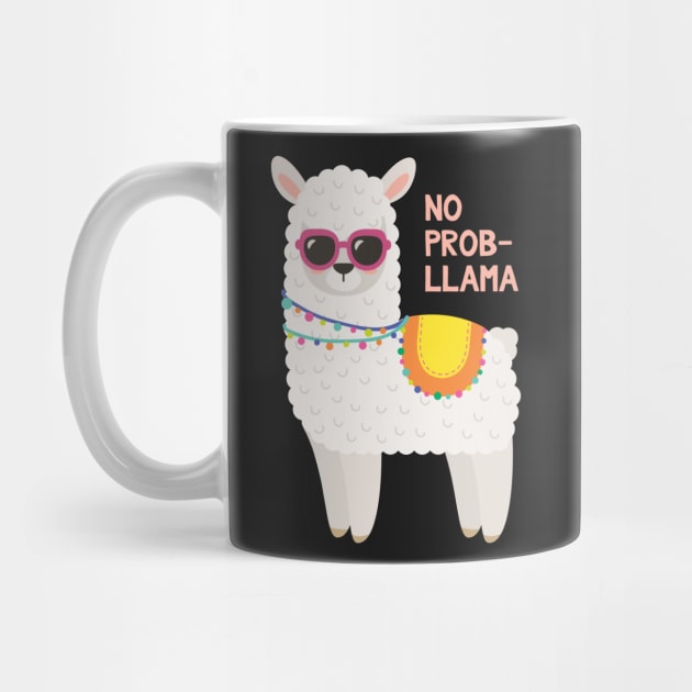 No Prob Llama - Funny Llama by kdpdesigns